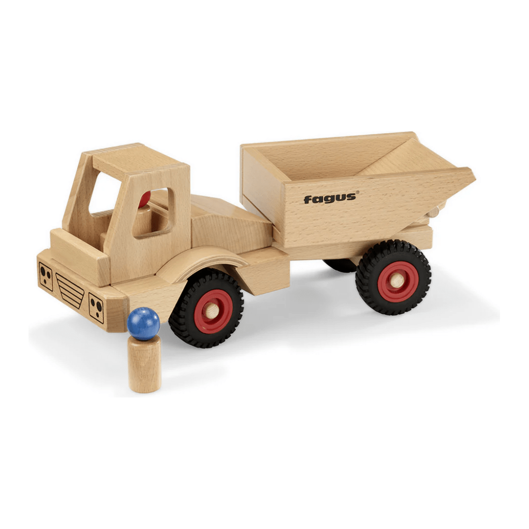 Fagus Wheels Dumper Wooden Toys Fagus