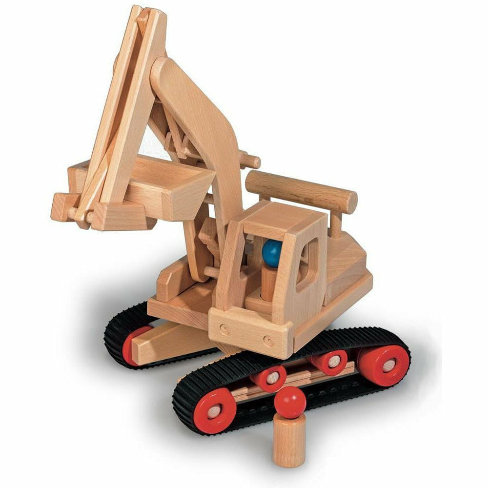 Fagus Excavator Wooden Toys Fagus