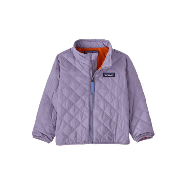 Spring 2025 Patagonia Baby Nano Puff Jacket Baby Jacket Patagonia Concrete Purple 6 Months