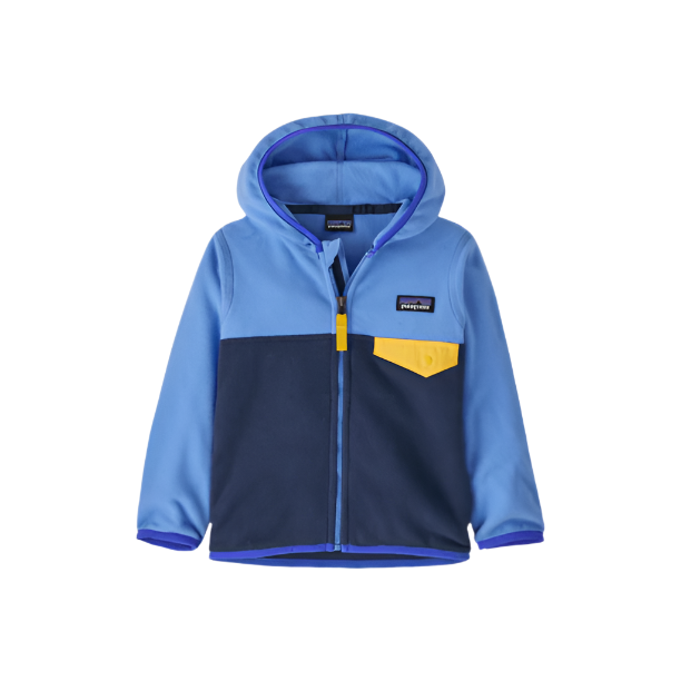 Spring 2025 Patagonia Baby Micro D Snap-T Jacket Baby Jacket Patagonia New Navy w/ Abundant Blue 6 Months