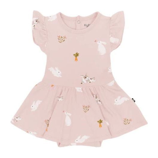 Kyte Twirl Bodysuit Dress Bodysuit Dress Kyte Baby