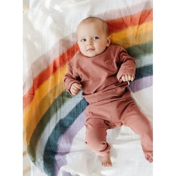Clementine Kids Rainbow Connection Swaddle Swaddles & Blankets Clementine Kids