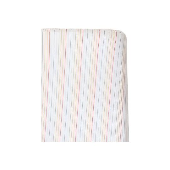 Clementine Kids Rainbow Stripe Crib Sheet Baby Bedding Clementine Kids