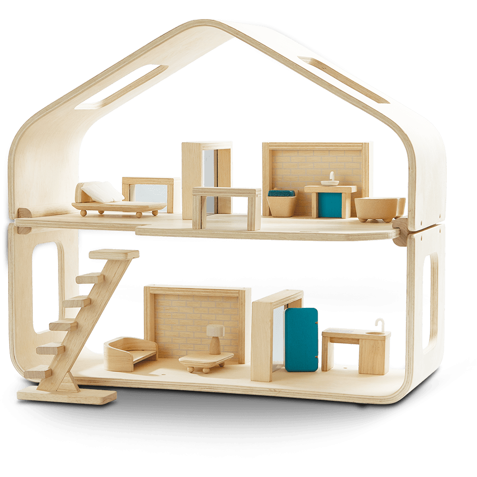 Plan Toys Contemporary Dollhouse Dollhouses and Access. Plan Toys   
