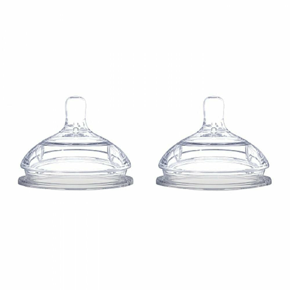 Comotomo Nipple Replacement 2 Pack - Medium Flow - 3-6 months Bottles & Sippies Comotomo Medium Flow